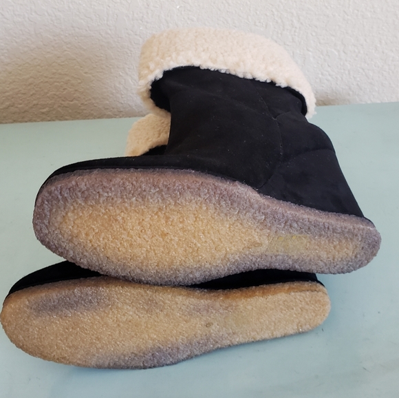 Jeffrey Campbell Wedge Faux Shearling Boots - Picture 12 of 13